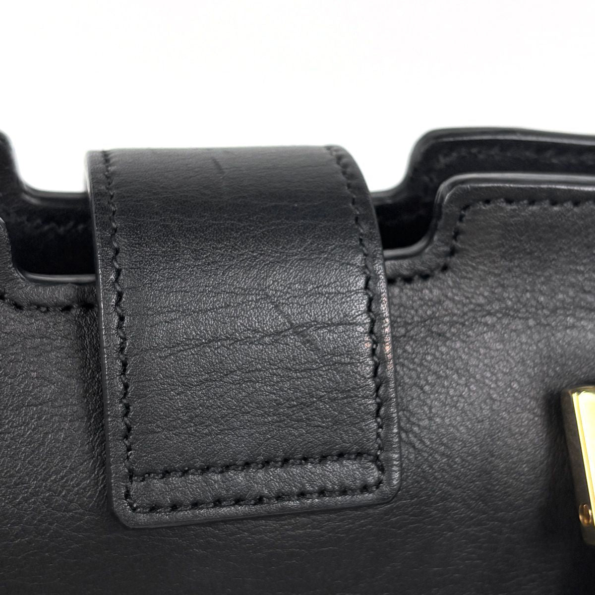 Saint Laurent Handbag Cabas Small 2-Way Leather Black — view 5