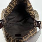 Fendi Shoulder Bag Zucca Pattern Canvas Brown — view 6