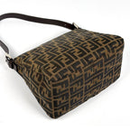 Fendi Shoulder Bag Zucca Pattern Canvas Brown — view 2
