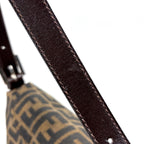 Fendi Shoulder Bag Zucca Pattern Canvas Brown — view 5