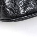 Chanel Reissue Tote Handbag CC Logo Caviar Leather Black — view 3