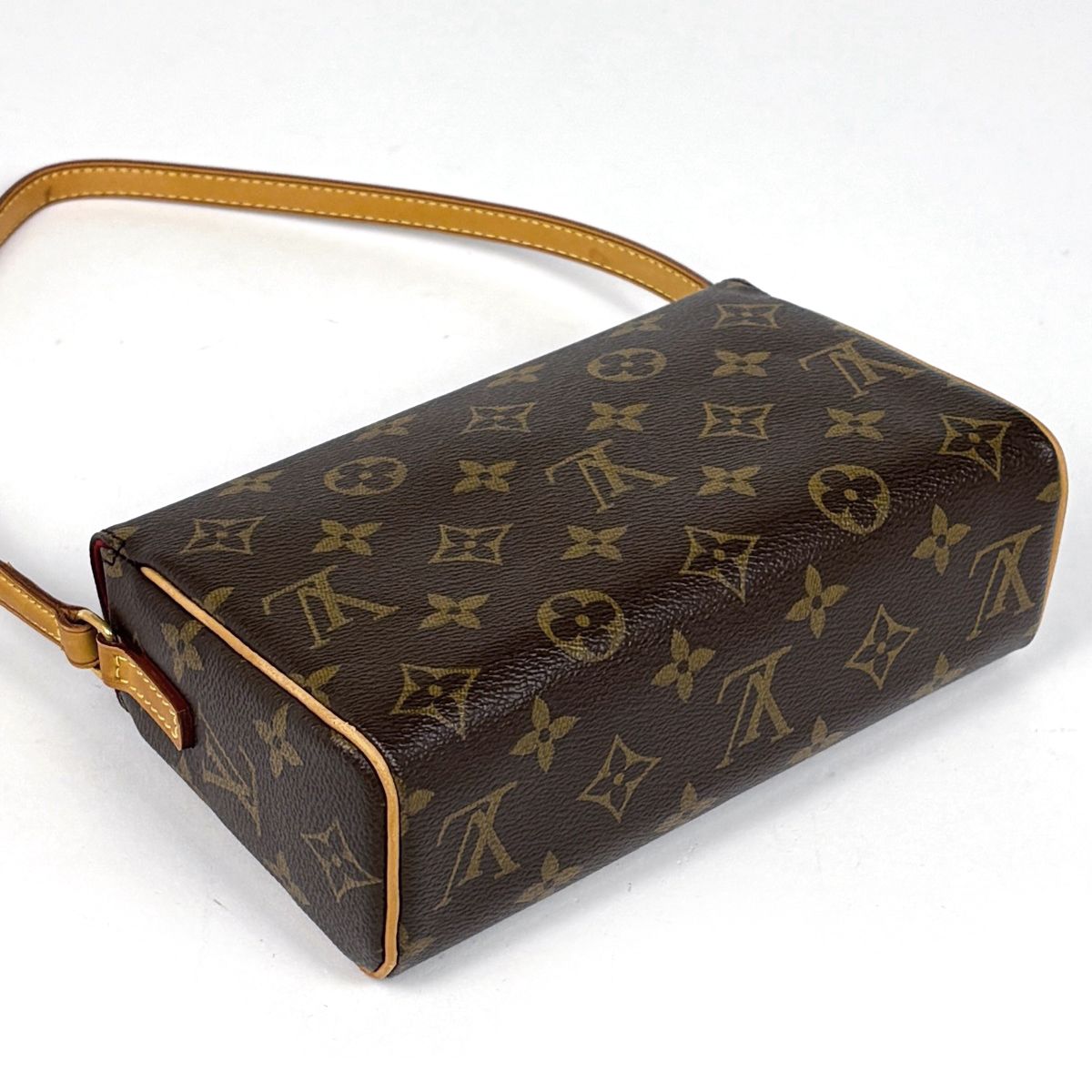 Louis Vuitton Recital Handbag Shoulder Monogram Brown — view 2