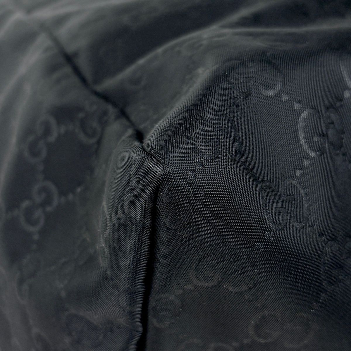 Gucci Tote Bag GG Pattern Nylon Black — view 3