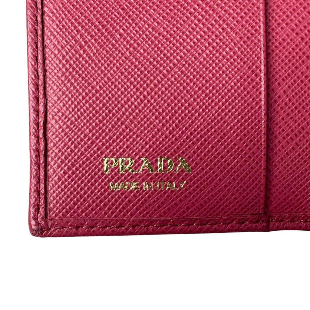 Prada Saffiano Leather Key Case Key Holder — view 8