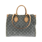 Louis Vuitton Monogram Denim On The Go MM Bag — view 2