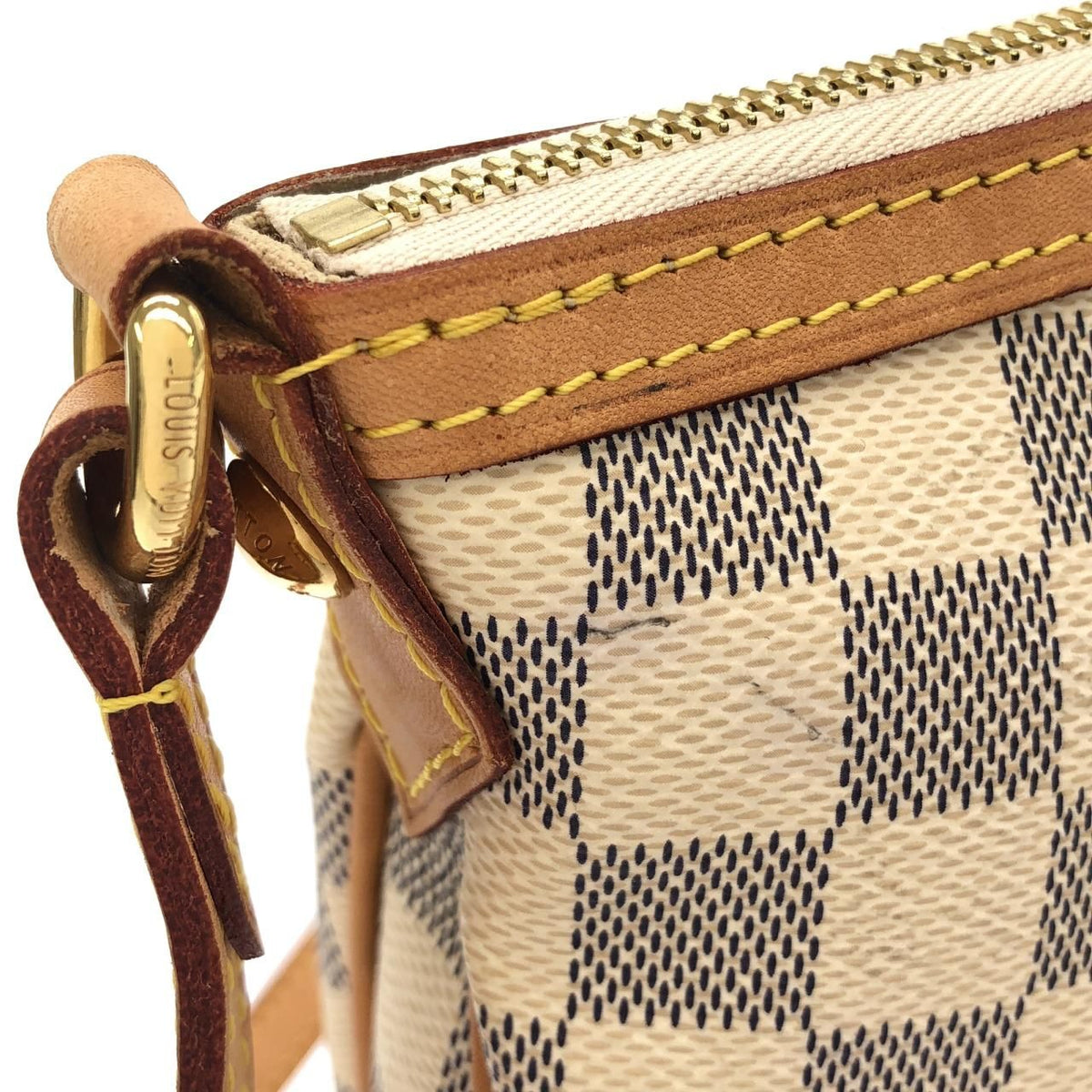 Louis Vuitton Damier Azur Syracuse PM Shoulder Bag — view 7