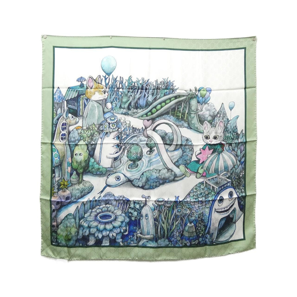 Gucci Scarf Blue