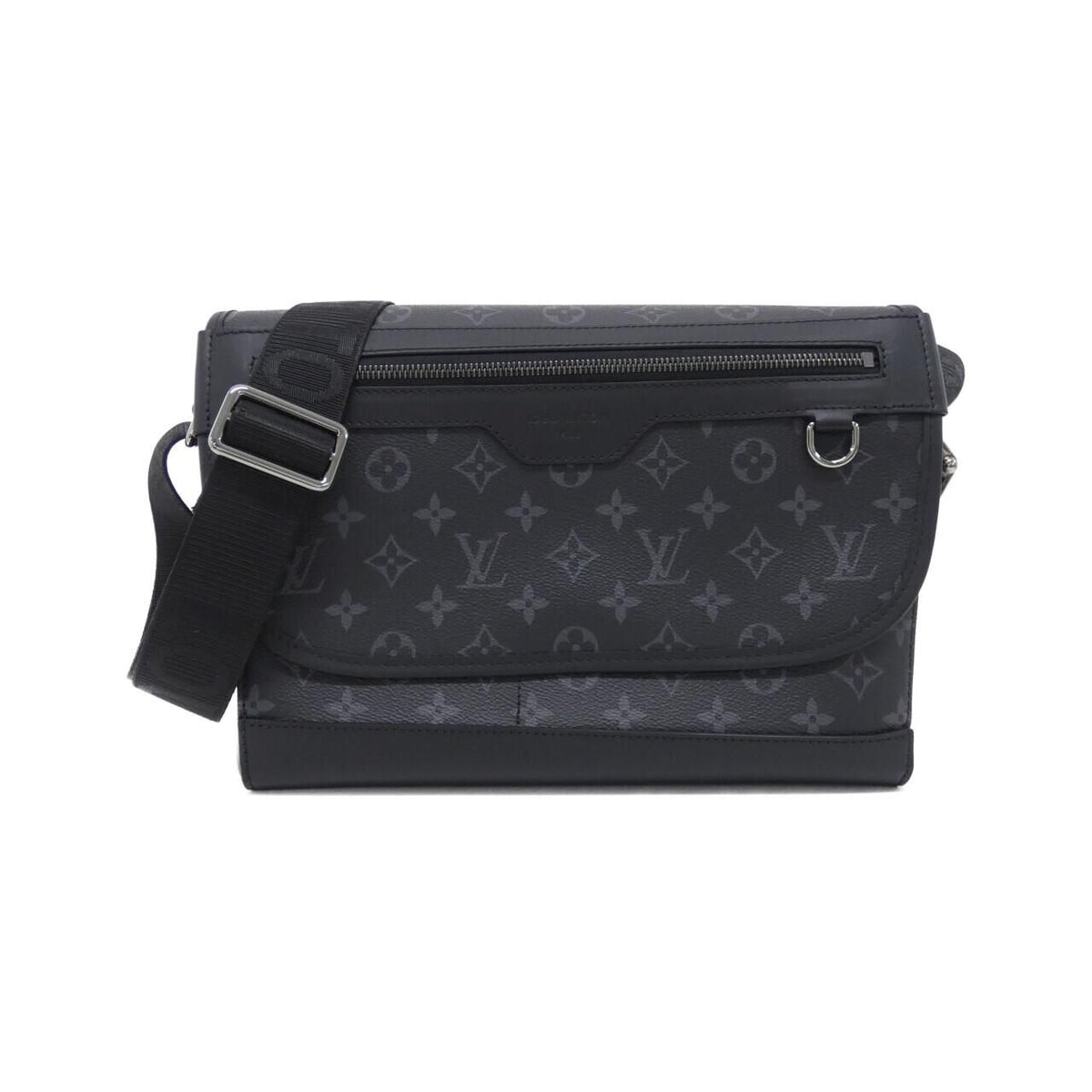 Louis Vuitton Monogram Eclipse Courier Messenger Shoulder Bag