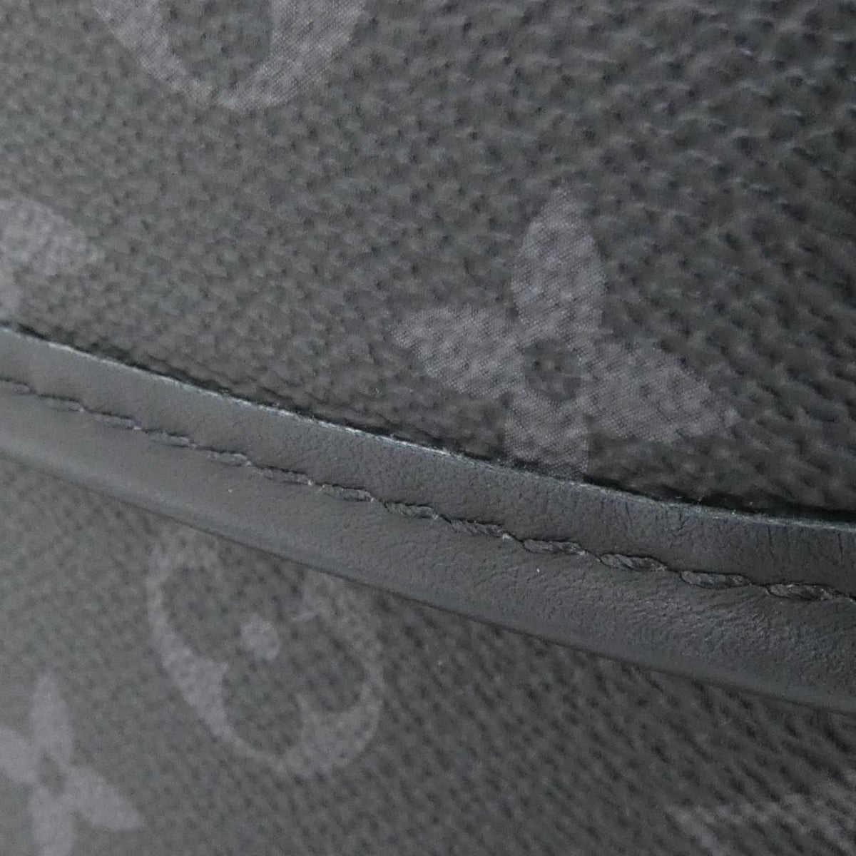 Louis Vuitton Monogram Eclipse Courier Messenger Shoulder Bag — view 4