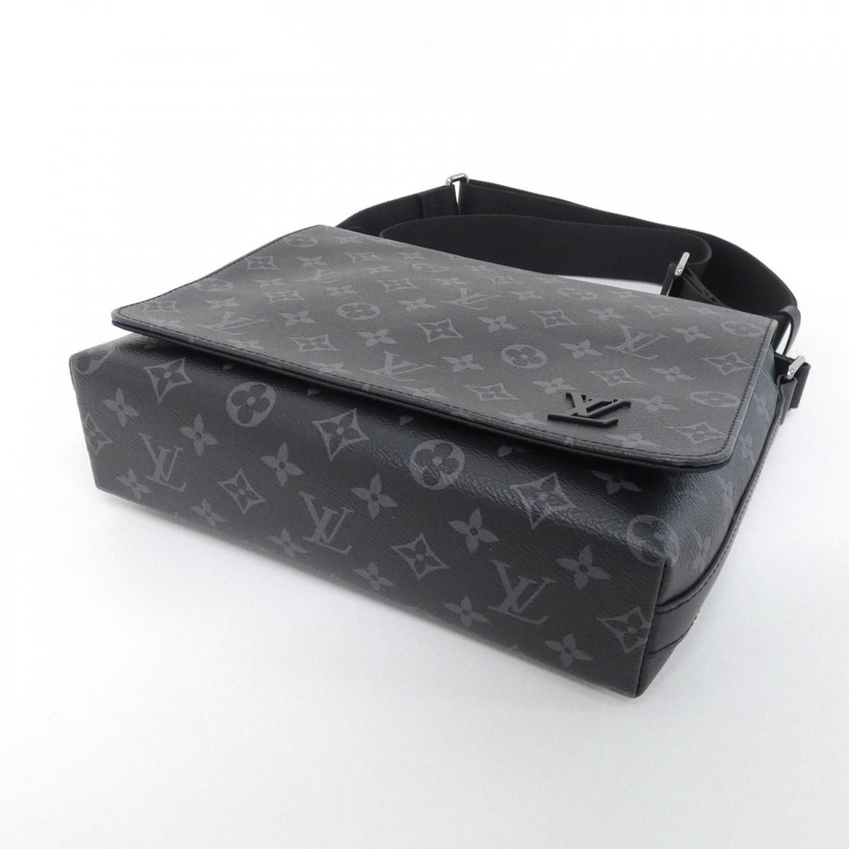 Louis Vuitton Monogram Eclipse District PM Shoulder Bag — view 3
