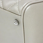 Chanel Bag Handbag Silver — view 3