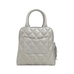 Chanel Bag Handbag Silver — view 2