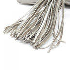 Chanel Bag Handbag Silver — view 6