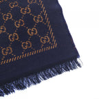 Gucci Scarf Navy — view 2