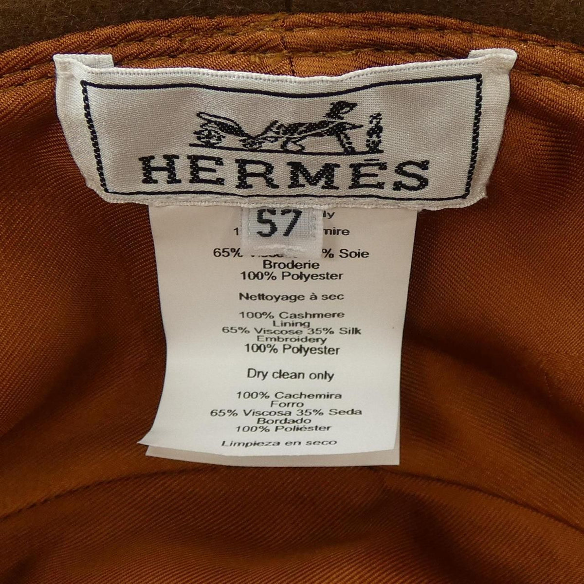Hermes Hat Brown — view 3