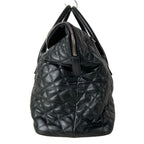 Saint Laurent Paris Boston Bag Black 2-Way Leather — view 4