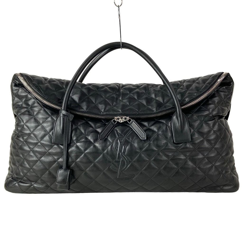 Saint Laurent Paris Boston Bag Black 2-Way Leather