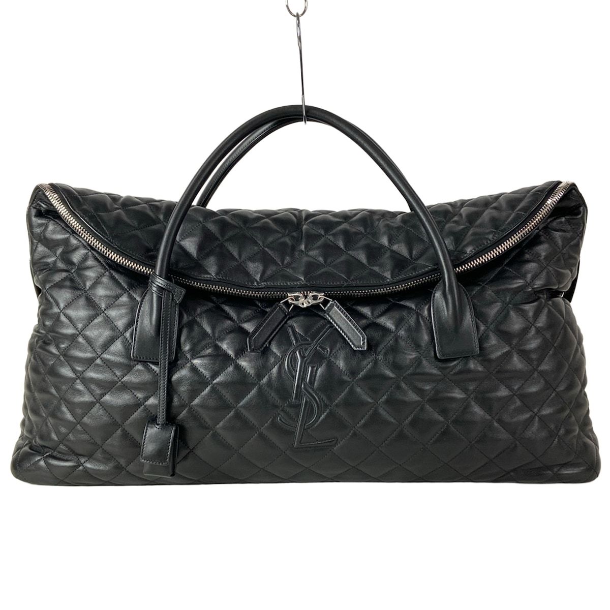 Saint Laurent Paris Boston Bag Black 2-Way Leather