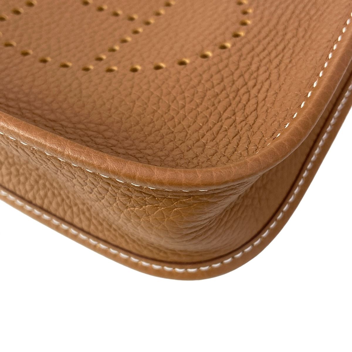 Hermes Shoulder Bag Evelyne TPM Amazon Gold Silver — view 6
