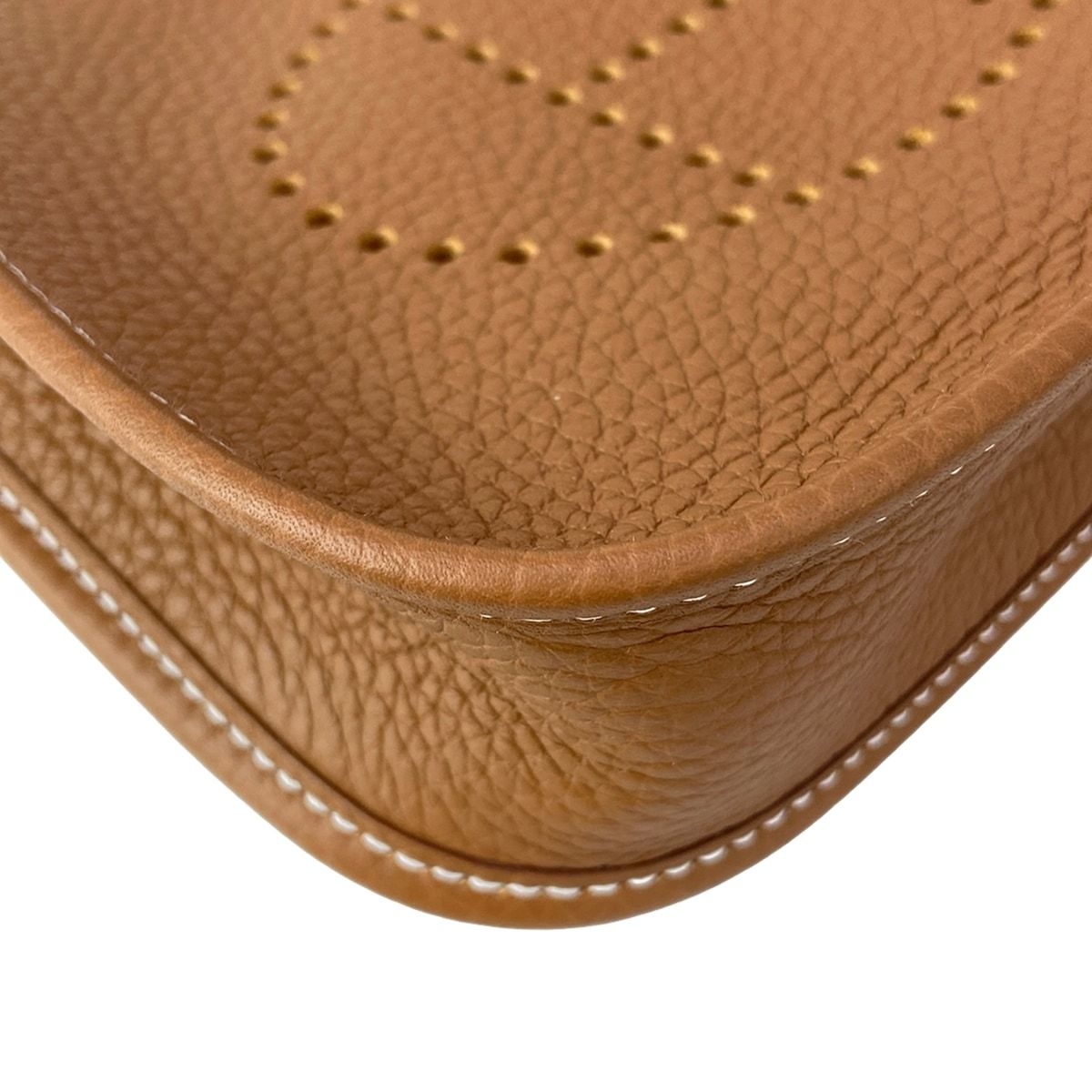 Hermes Shoulder Bag Evelyne TPM Amazon Gold Silver — view 7