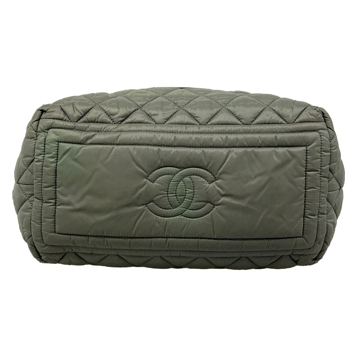 Chanel Tote Bag Coco Cocoon Green Black Gray — view 5