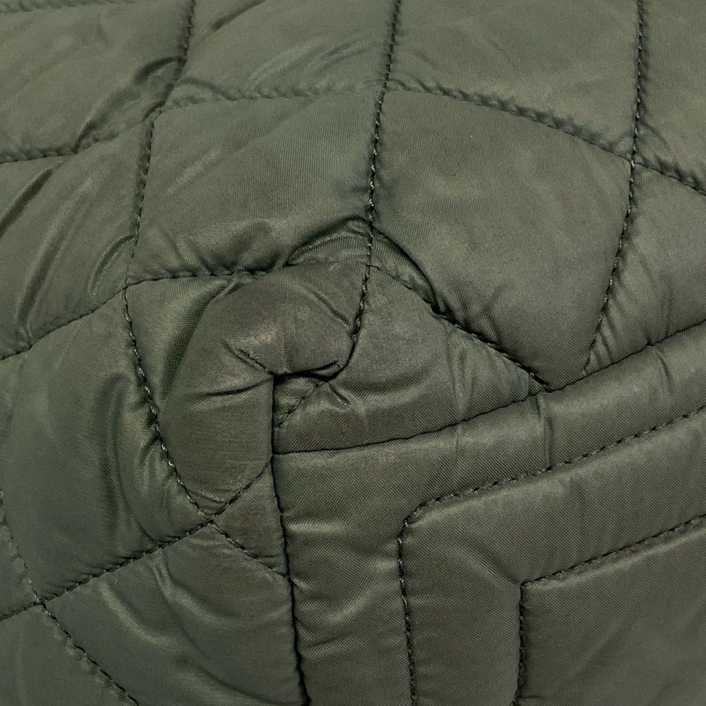 Chanel Tote Bag Coco Cocoon Green Black Gray — view 6