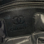 Chanel Tote Bag Coco Cocoon Green Black Gray — view 8