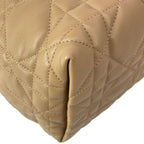 Dior Tote Bag Toujours Medium Light Brown Macro Cannage — view 7