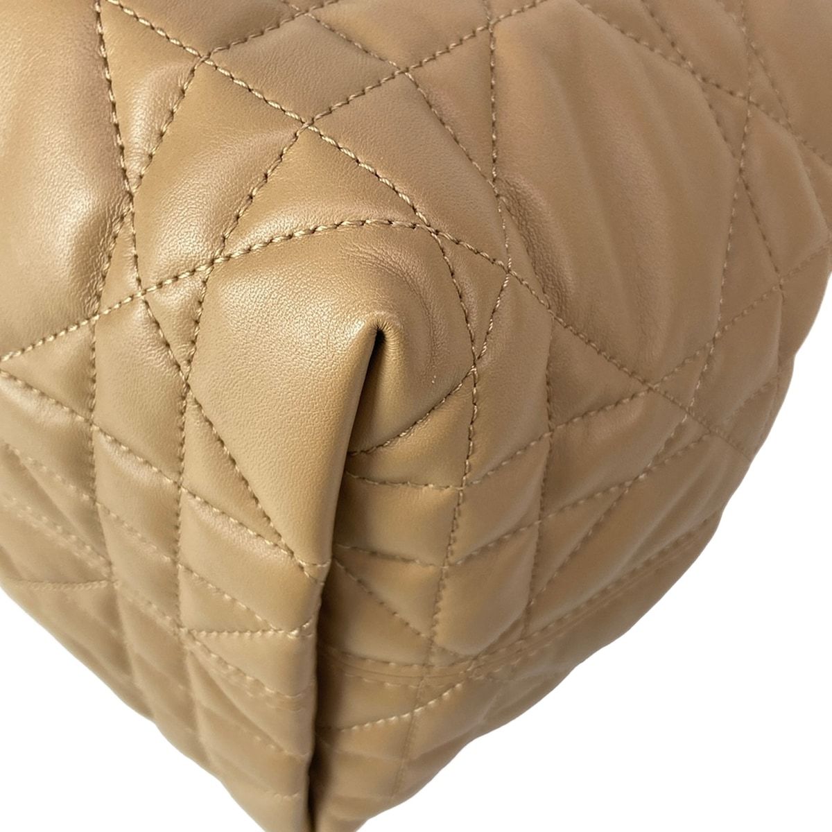 Dior Tote Bag Toujours Medium Light Brown Macro Cannage — view 8