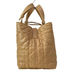 Dior Tote Bag Toujours Medium Light Brown Macro Cannage — view 2