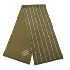 Louis Vuitton Monogram Stripes Wool 100% Scarf Khaki — view 3
