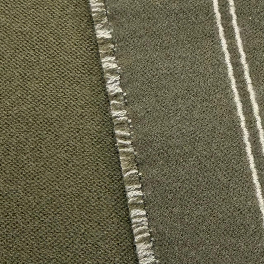Louis Vuitton Monogram Stripes Wool 100% Scarf Khaki — view 5