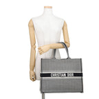 Dior Tote Bag Houndstooth Book Large Canvas — view 4