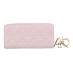Dior Wallet Dioramour Lady Dior Heart Cannage Lambskin — view 3