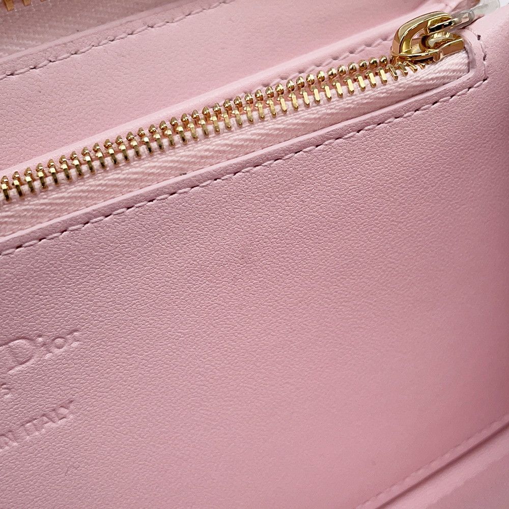 Dior Wallet Dioramour Lady Dior Heart Cannage Lambskin — view 5