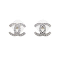 Chanel Earrings CC Logo Rhinestone 26