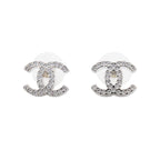 Chanel Earrings CC Logo Rhinestone 26