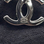 Chanel Earrings CC Logo Rhinestone 26 — view 5