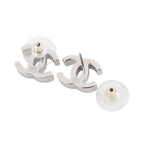 Chanel Earrings CC Logo Rhinestone 26 — view 3
