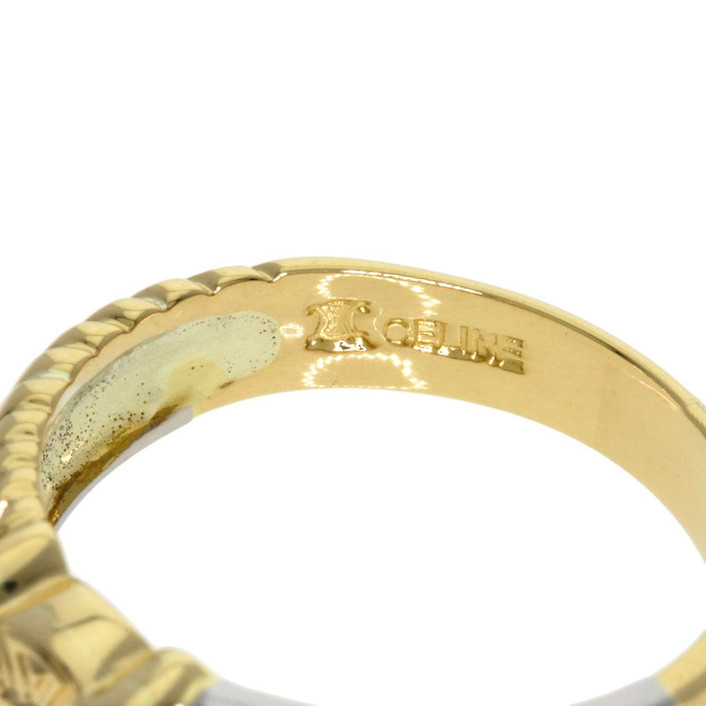 Celine Macadam Ring Gold — view 6