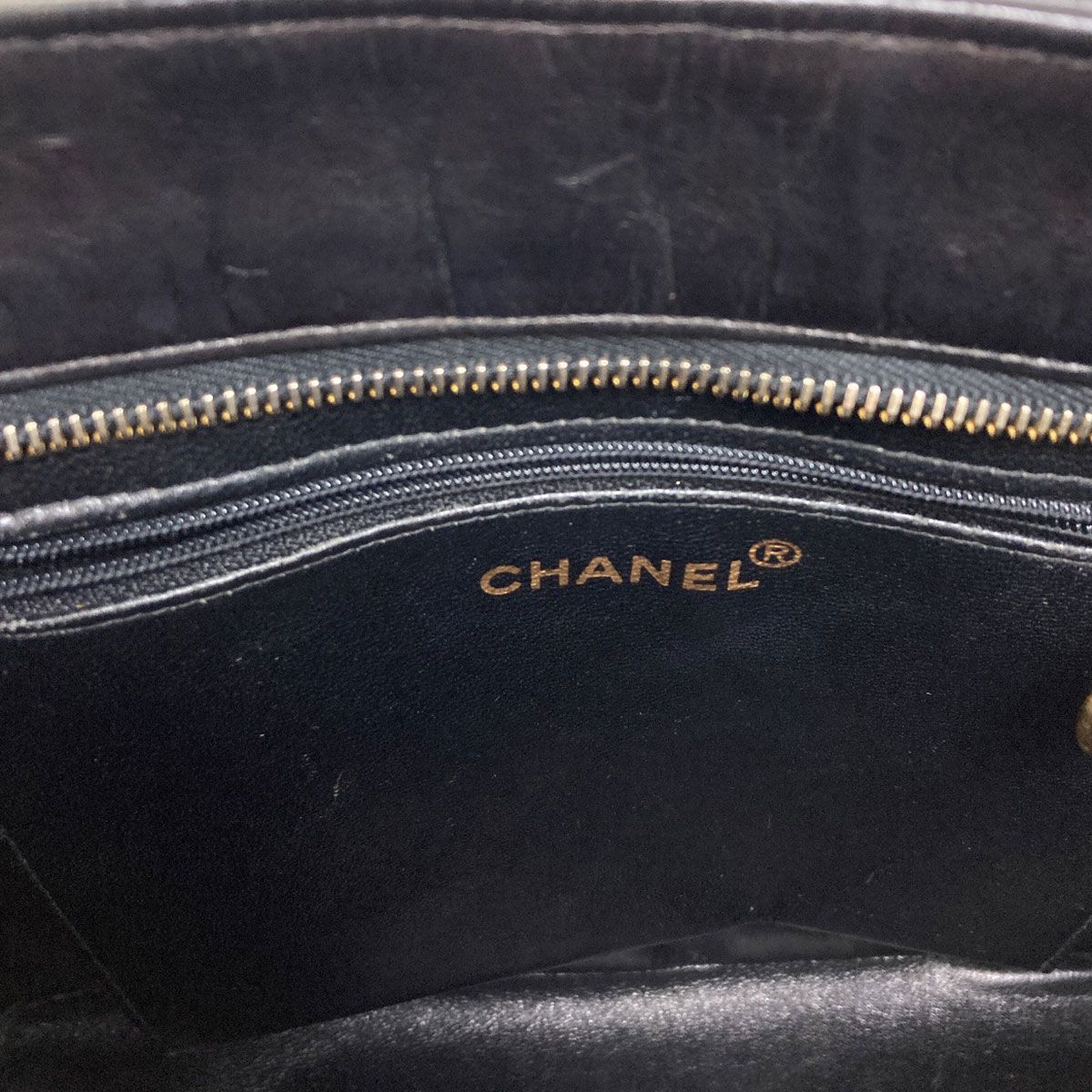 Chanel Reissue Tote Bag Gold Lambskin — view 6