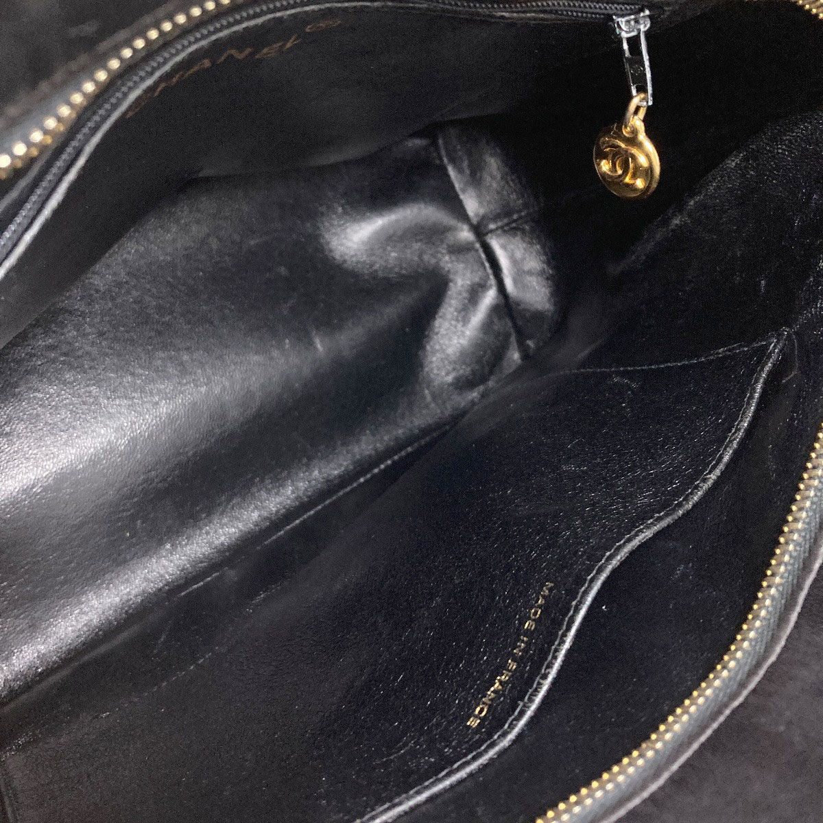 Chanel Reissue Tote Bag Gold Lambskin — view 8
