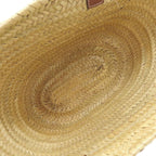 Loewe Flower Basket Tote Bag Calfskin Palm Leaf — view 5