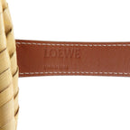 Loewe Flower Basket Tote Bag Calfskin Palm Leaf — view 6