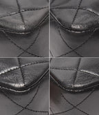 Chanel Chain Shoulder Bag Gold Lambskin Quilted Single Flap — view 5