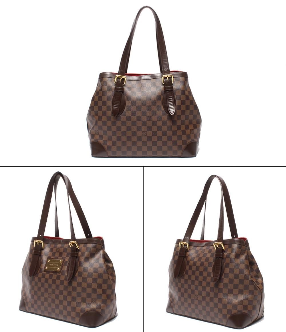 Louis Vuitton Tote Shoulder Bag Hamstead MM Damier — view 2