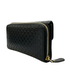 Gucci Zip Around Bifold Wallet Microguccissima — view 3