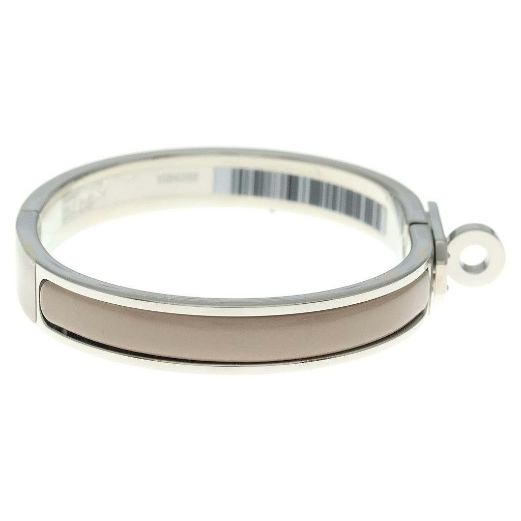 Hermes Mini Click Kelly Bracelet PM Cream Silver — view 3