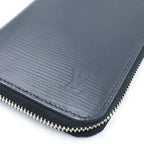 Louis Vuitton Epi Zippy Wallet Vertical Round Zip Leather Black — view 4