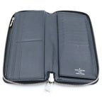 Louis Vuitton Epi Zippy Wallet Vertical Round Zip Leather Black — view 5